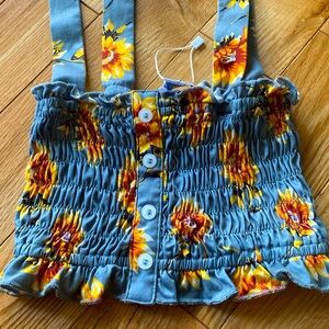 Baileys Blossom Sunflower Outfit (12-18 mths)